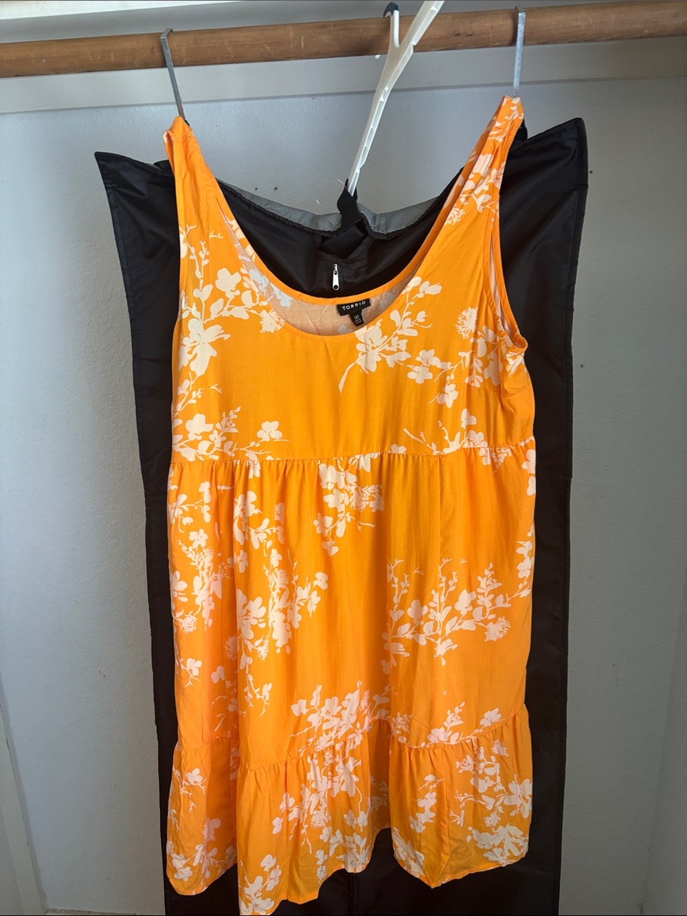 torrid Orange Floral Mini Dress